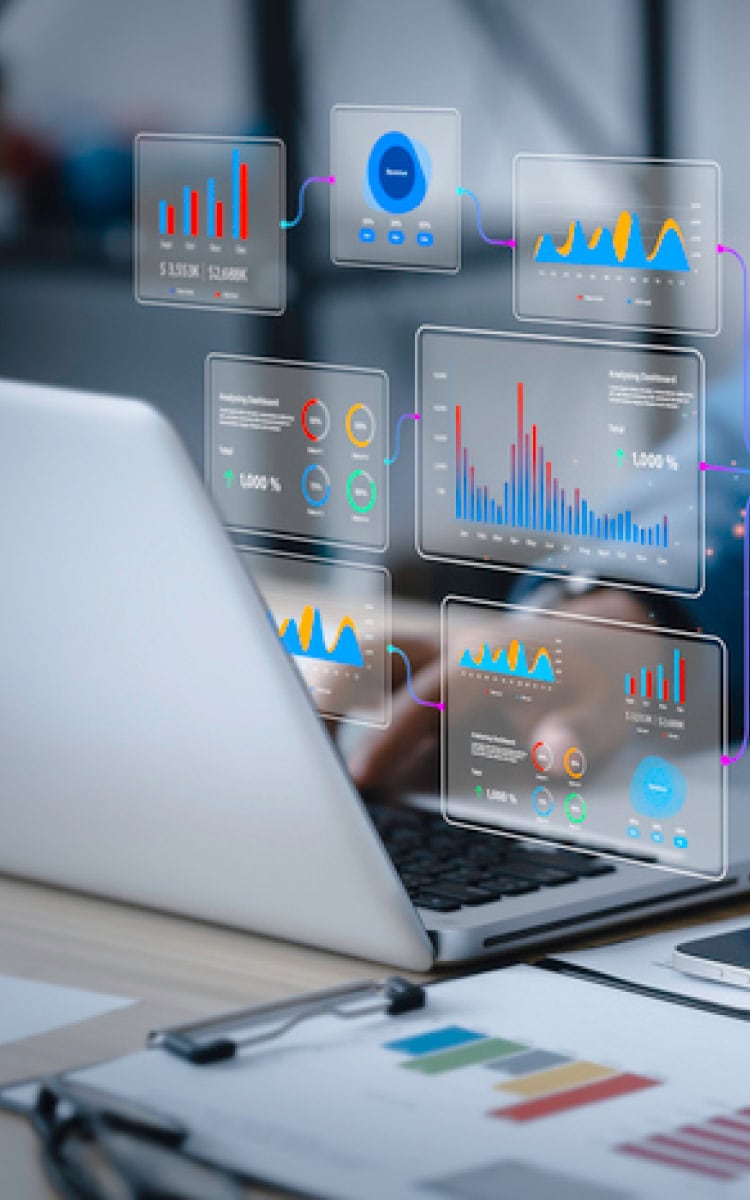 Digitale Strategie Geschäft und Markt